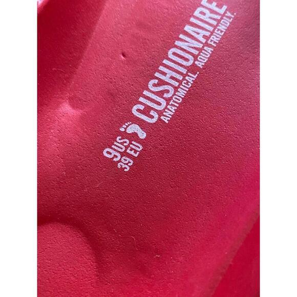 cushionaire sandals red - Picture 6 of 6